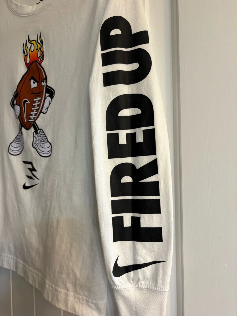 ✔️NIKE “FIRED UP” Long Sleeve Tee